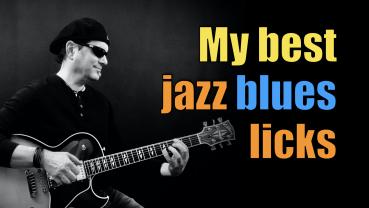 10 Jazz Blues Licks (Bb7) - Achim Kohl Jazz Guitar
